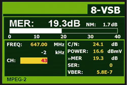 Promax US Explorer II 8VSB Screen