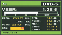 Promax Explorer DVB-S Reception